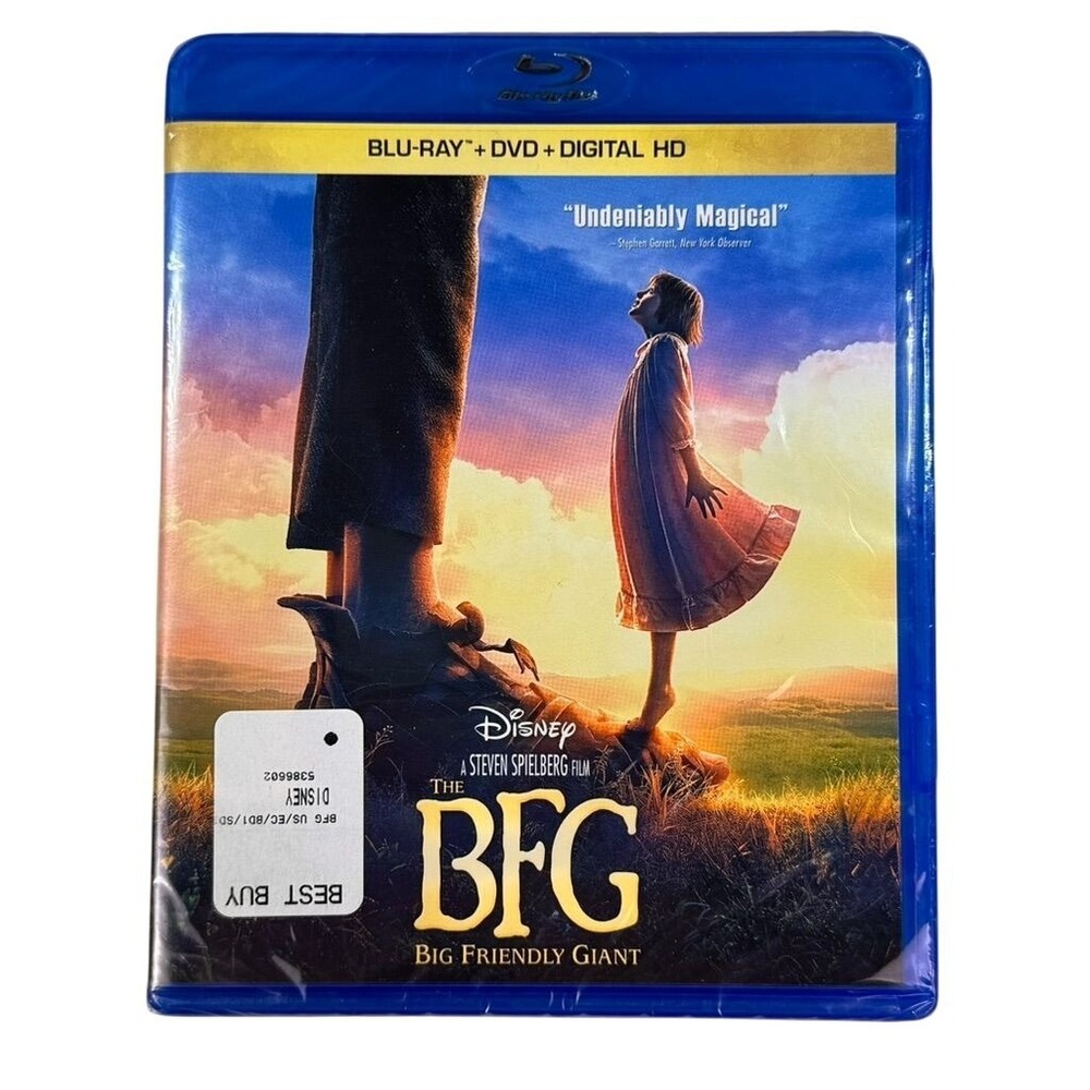 The BFG Blu-ray DVD Digital HD Disney Steven Spielberg 2016 New Sealed